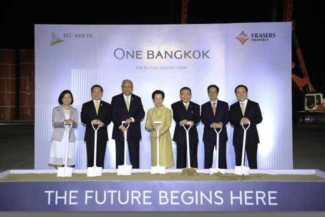 ‘One Bangkok’, Thailand’s First Fully Integrated District, Begins Construction